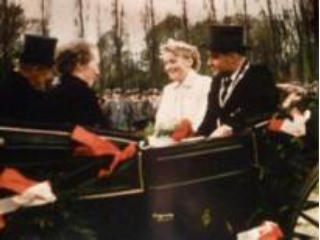 1.Schtzenknig Gerd Frilling und Lisa Harting