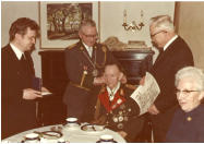 Verleihung des Ehrenkreuzes vom hl. Sebastian an General Westerkamp