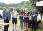 IMG 2984  Die Sieger des Torwandschießens.