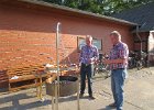 IMG 1083  Die Grillmeister: Josef Kellermann und Manfred Deters