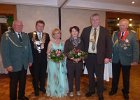 P1020212  v.l. Alfons Hoping, Königspaar Gerd und Rita Meyer, Kohlkönigspaar Erika und Ludger Niemann und Josef Blömer