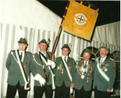 bergabe der Standarte